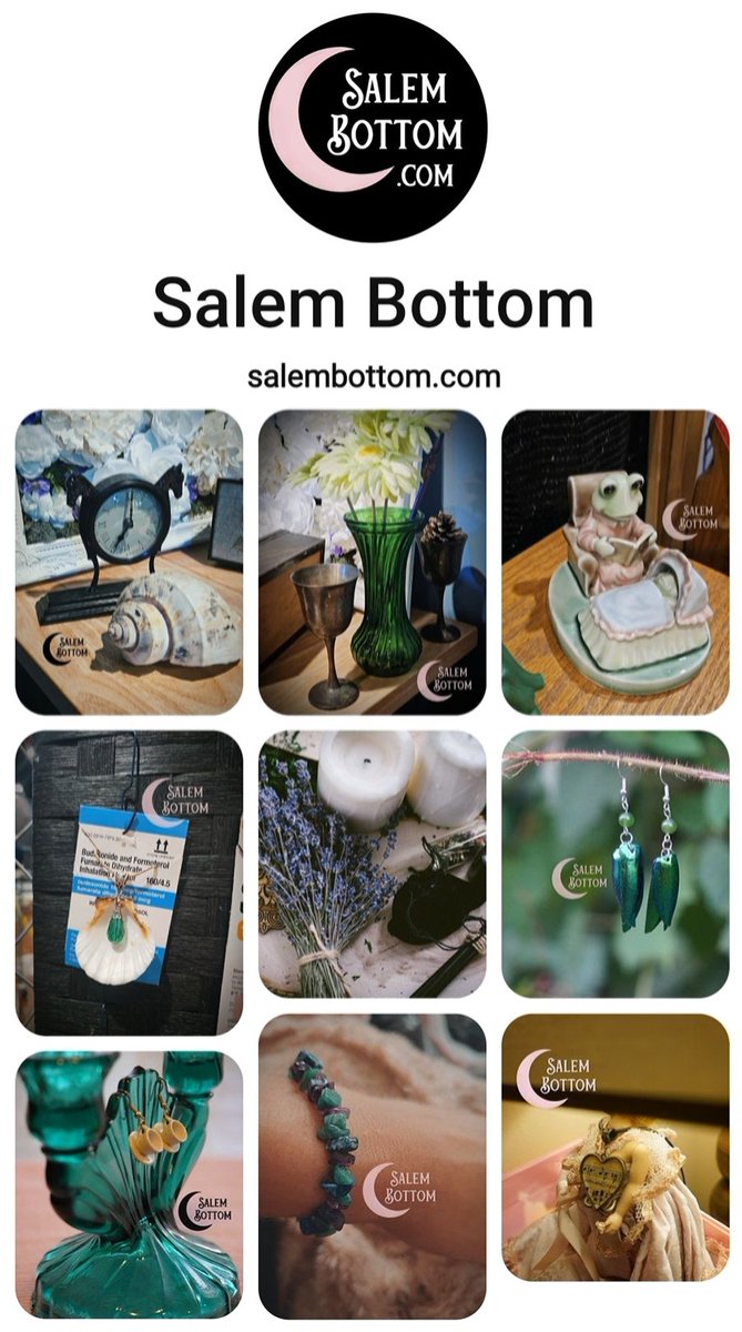 SalemBottom's tweet photo. Looking for a unique, one-of-a-kind gift for yourself or a loved one?

Be sure to check out the updated @SalemBottom shop!

♡ vintage treasures
♡ handmade jewelry from leftover craft supplies
♡ wall art
♡ unique photo prints
...and more!

Visit https://t.co/Ohr8b3e0AC today! https://t.co/FXZQDeqgcx