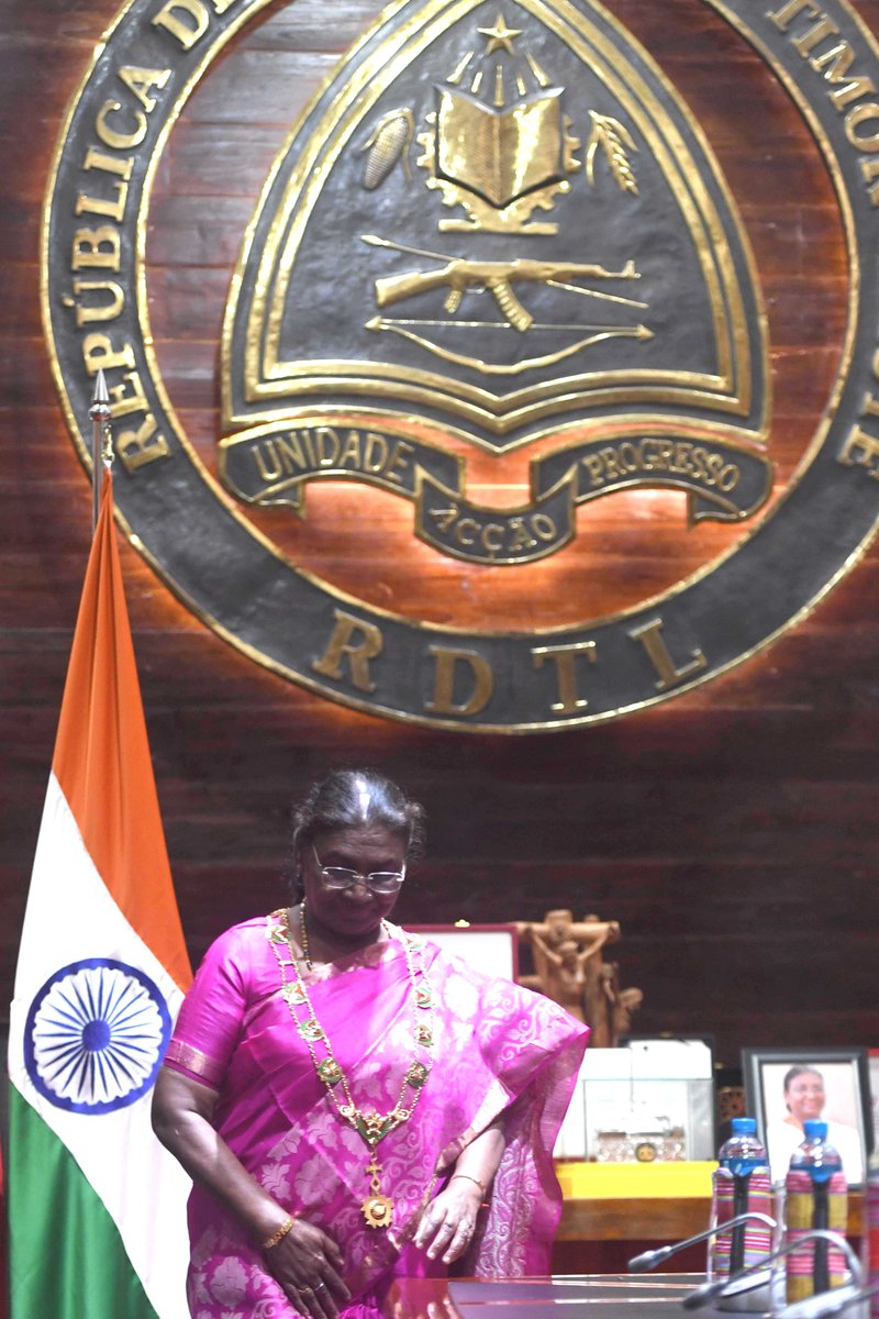 President of India tweet media