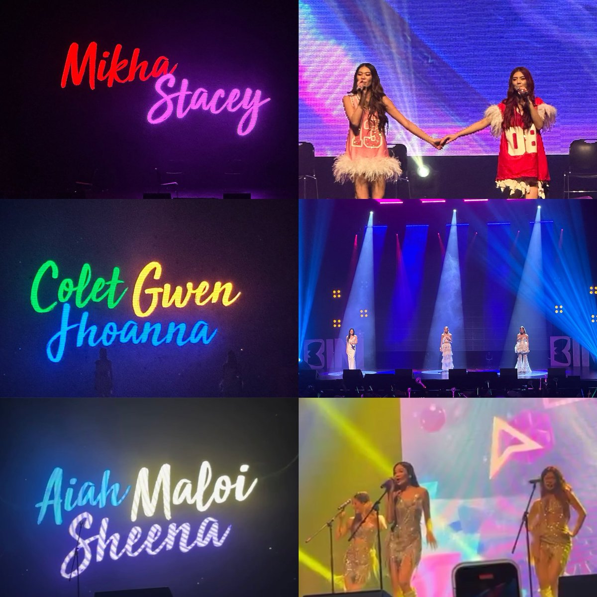 bloomclues's tweet photo. NEW PROD IN BINIVERSE VANCOUVER

• STACEY &amp; MIKHA — SNOOZE 
• JHOANNA, COLET &amp; GWEN — OTWOL
• SHEENA, MALOI &amp; AIAH — PLS PLS PLS

PASABOG KUNG PASABOG TALAGA ANG GIRLS! 🔥 https://t.co/cAiVtnP7dz