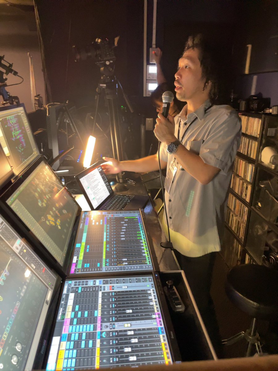 koyuto1101's tweet image. d&amp;amp;b Soundscape体験してきました！固定設備でがっつりチューニングされた環境で生バンドで聴くイマーシブは別次元の体験かつ革命的！LRとの聞き比べはイマーシブの良さはもちろん、LRの違和感も引き立っていた…もっと普及してほしい！

#dbSoundscape
#ライブイマーシブ