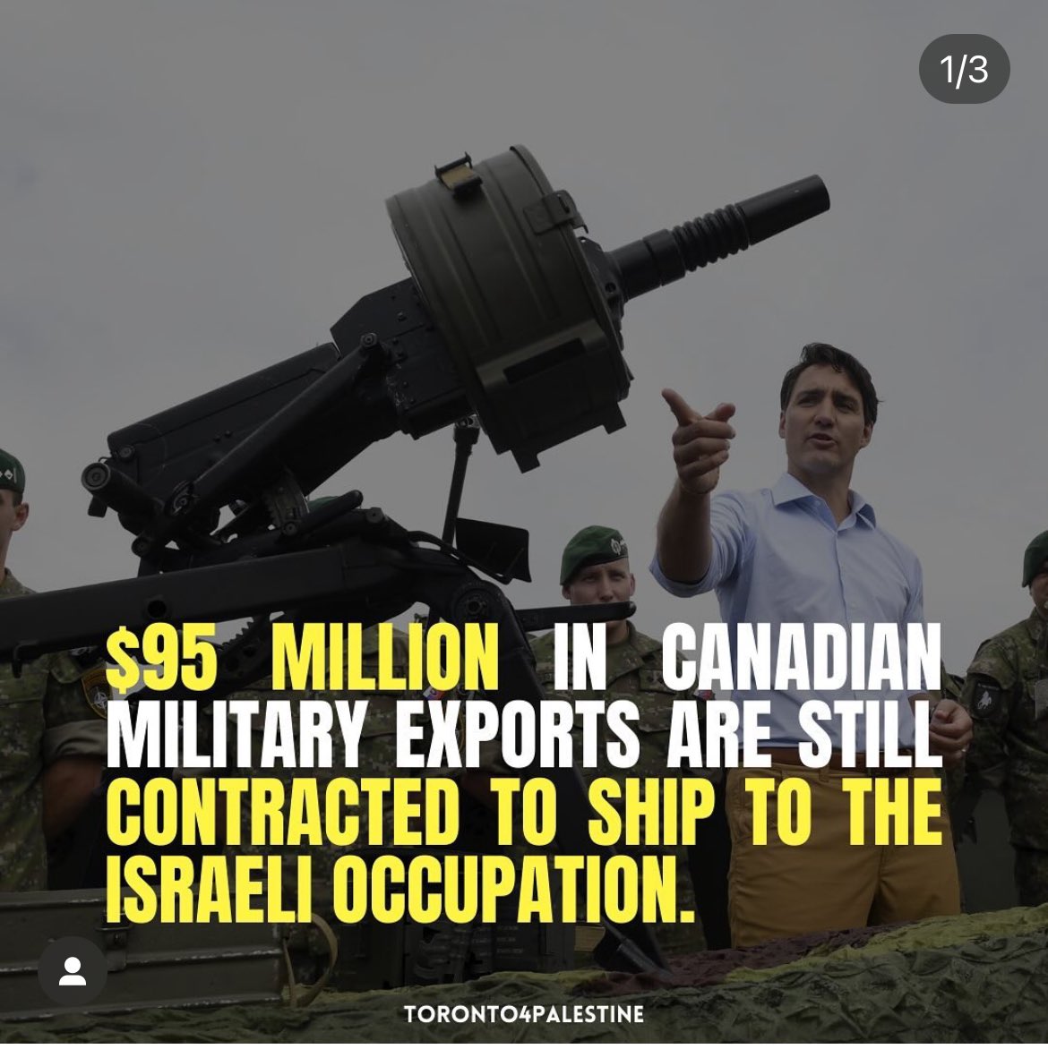 fatimasal82's tweet photo. Stop arming Israel. https://t.co/iRmvclrH4h