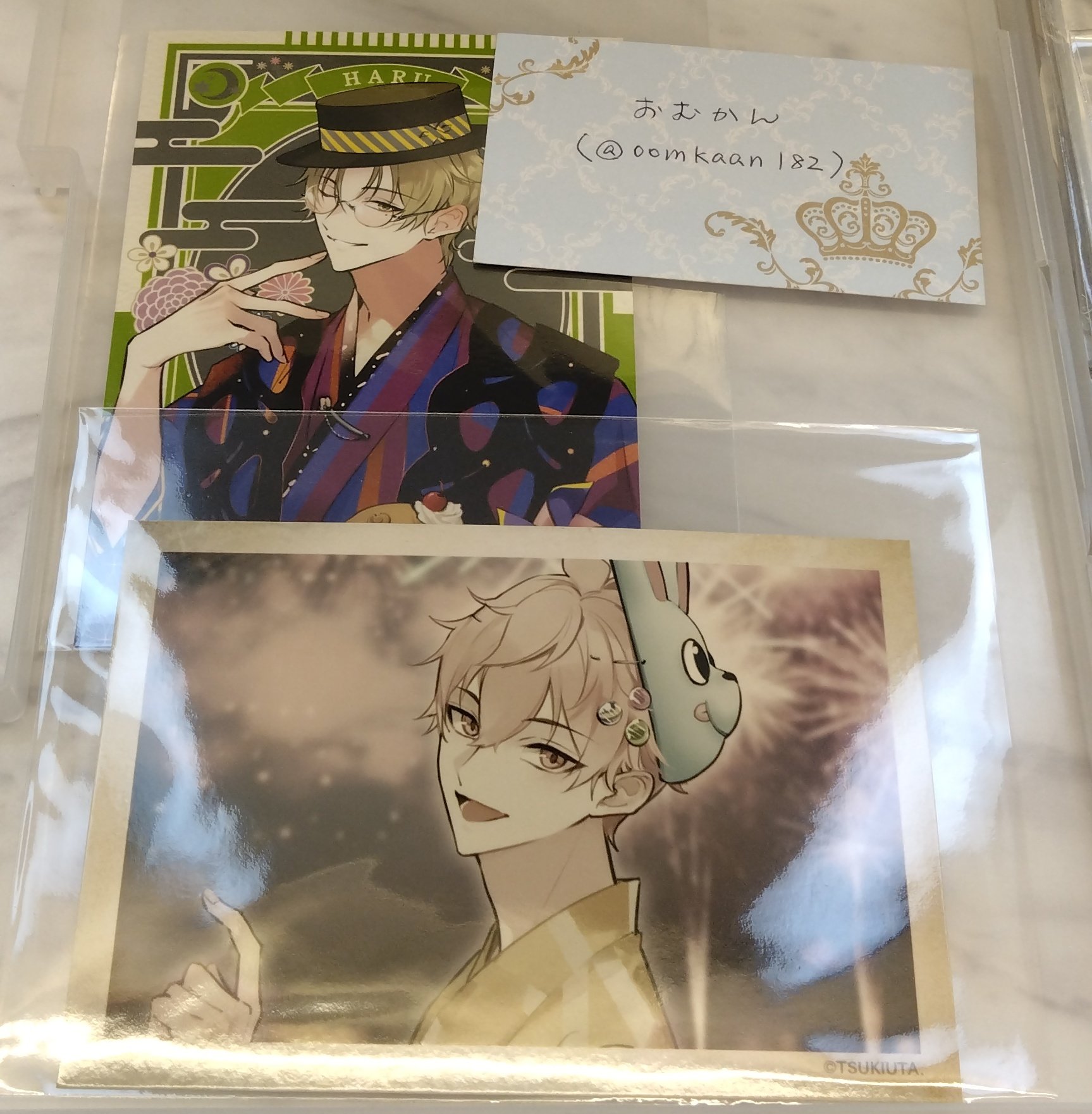 ツキウタ。ラビキン ころっと 郁 涙 陽 夜 新 春