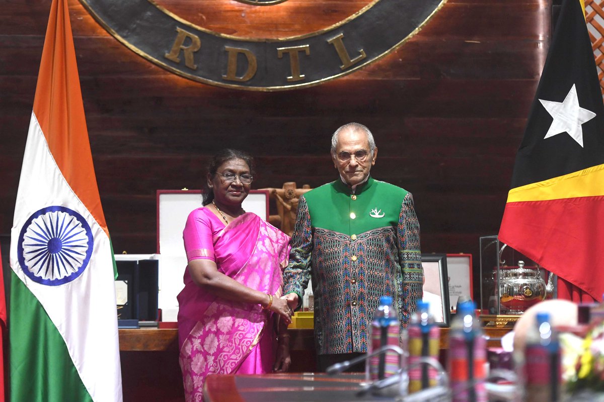 President of India tweet media