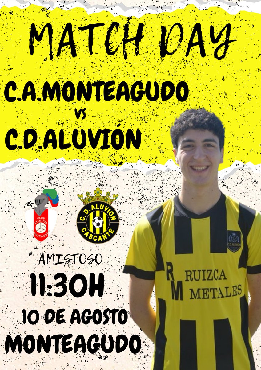 MATCH DAY! ⚔️🖤💛
𝑪.𝑨.𝑴𝒐𝒏𝒕𝒆𝒂𝒈𝒖𝒅𝒐 - 𝑪.𝑫.𝑨𝒍𝒖𝒗𝒊𝒐𝒏

#aúpaaluvión