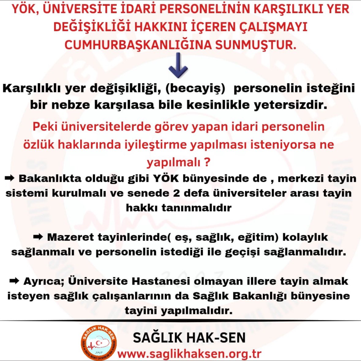 ASLINDA BU KADAR BASİT VE NET BİR DÜZENLEME İLE ANAYASAL HAKLAR TESİS EDİLMİŞ BİR ŞEKİLDE TAYİN YÖNETMELİĞİ HAZIRLANMASI ÖNÜNDE HİÇBİR ENGEL YOKTUR. 

#UnvMemurunaTayinHakki