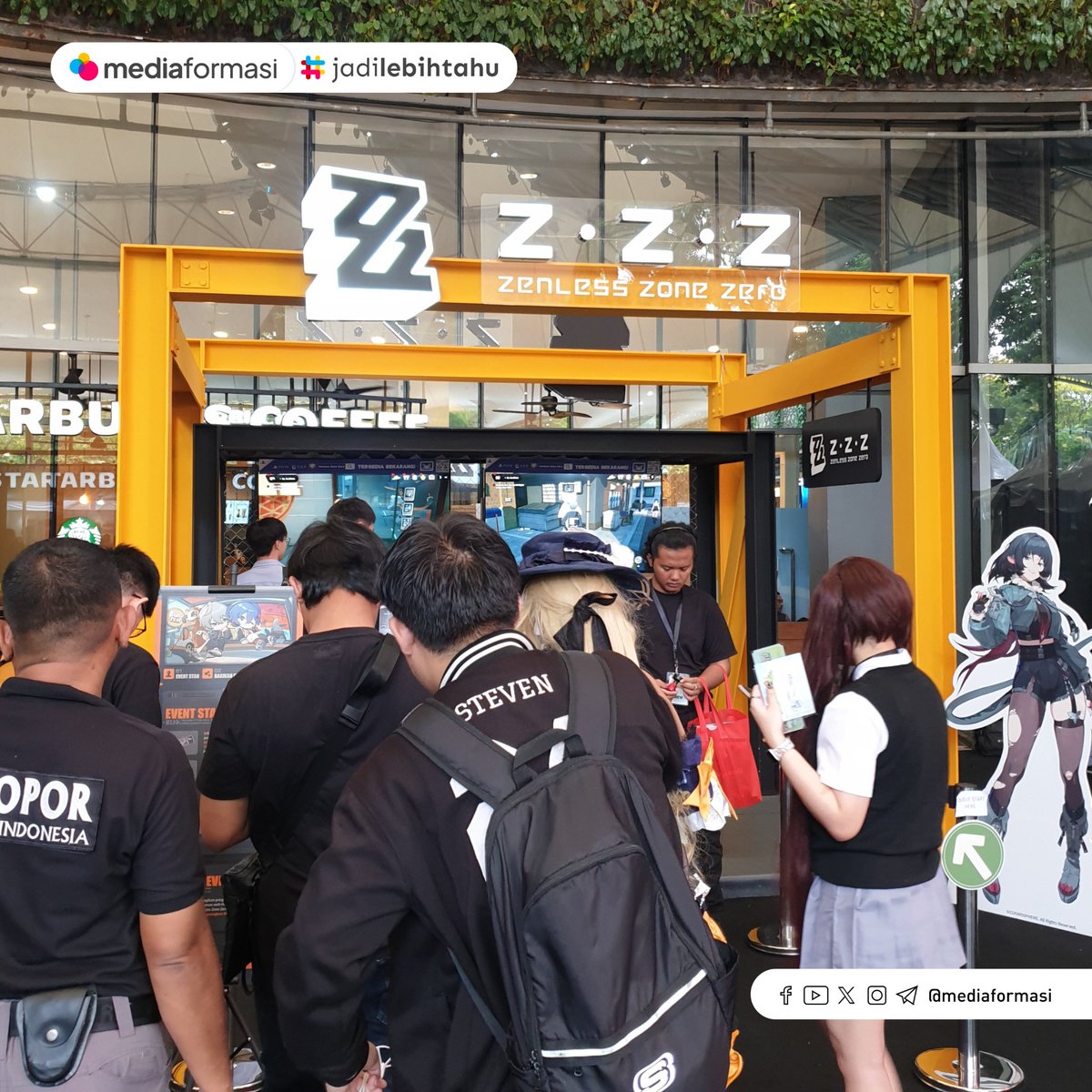 mediaformasi's tweet photo. HoYoFest 2024 akhirnya resmi digelar!
Hai, MedForians! Saat ini #MedForSquad tengah berada di Mall Gandaria City Jakarta Selatan, melihat HoYoFest 2024 yang diadakan hingga 18 Agustus nanti.
MedForians kapan nih mau kesini?
#Hoyofest2024 https://t.co/ZYTJZqVmE1