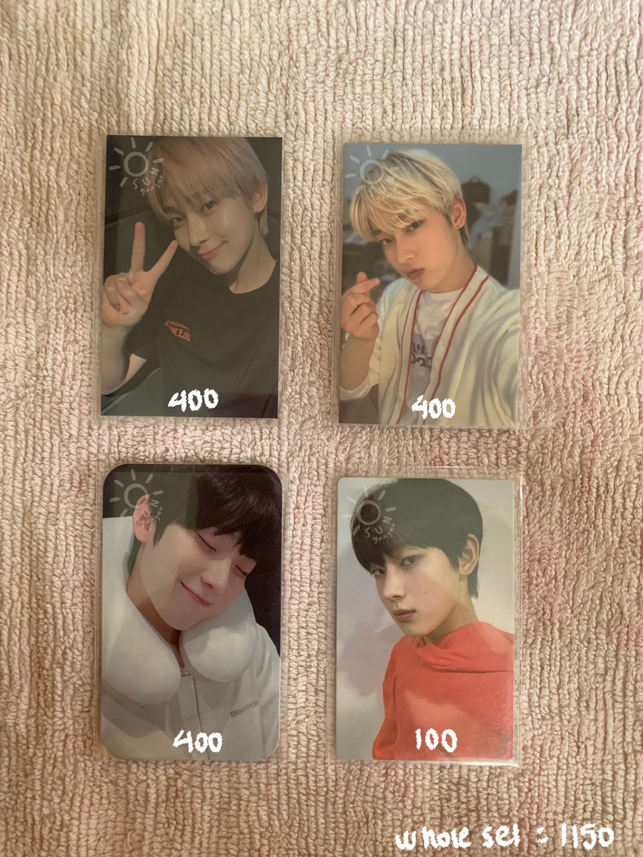 sunyangeu's tweet photo. 🛒: #sunsales

[ wts / lfb ] ph only!

Sunoo Border: Carnival, Dimension: Dilemma, Lightstick, Neck Pillow Photocard

~ prices on the photo 
~ 24hrs reservation
~ priority set takers (until 11:59 PM, tonight)
~ set -> discount &amp; freebies (off &amp; unoff)

🏷 b:c d:d enhypen unif pc https://t.co/sJ29I5YZVx