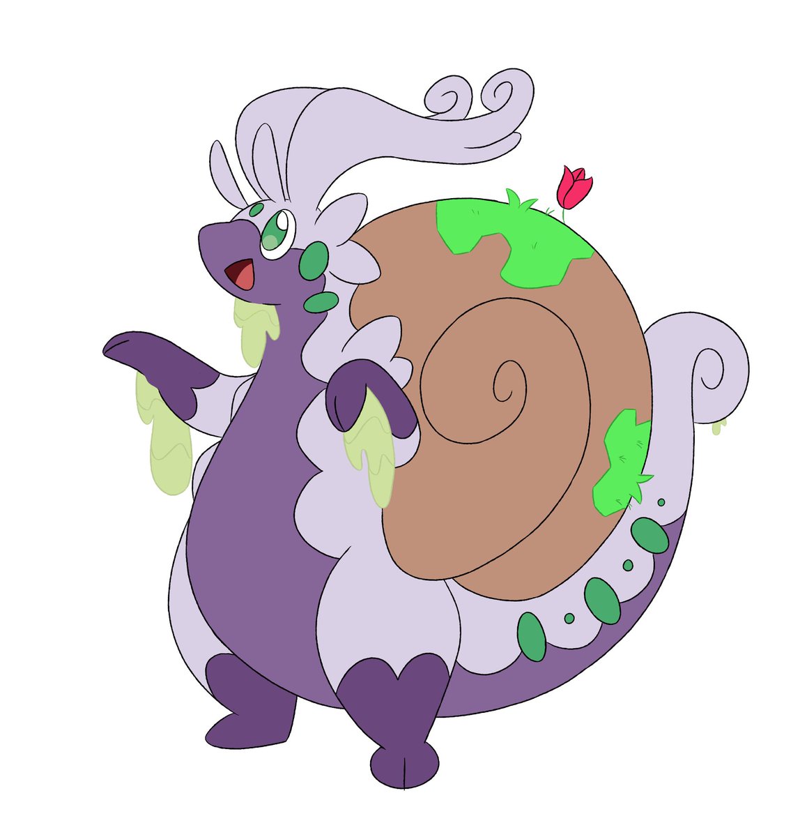 downramegas's tweet image. Been waiting and I finally decided to get the mega evolution of Goodra @SpectreScarlet has for sale. So cute 🥰
