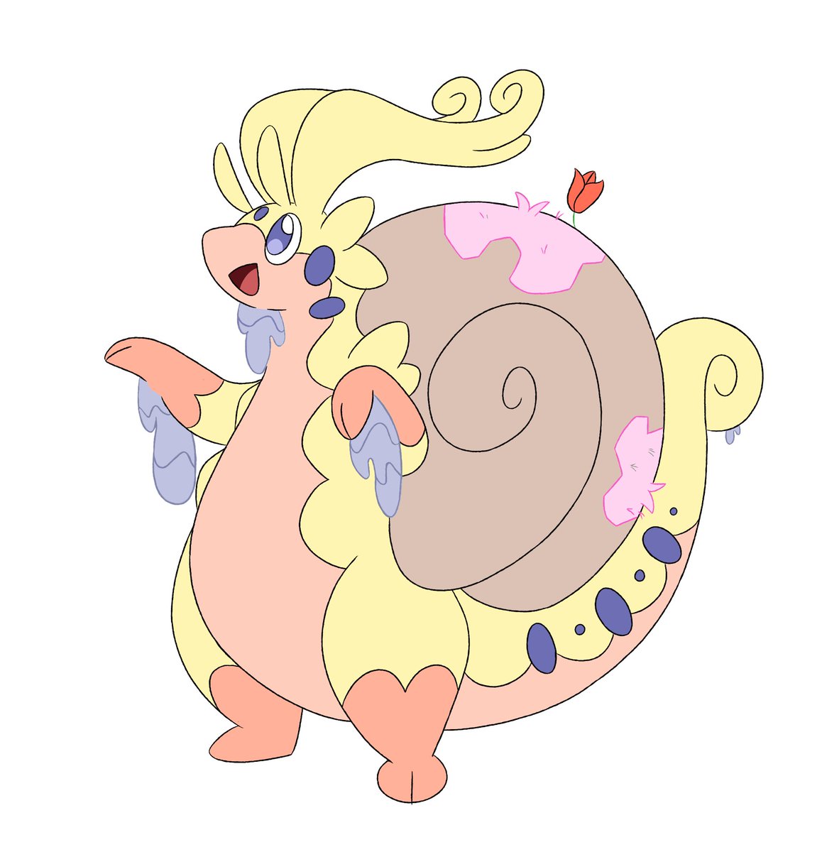 downramegas's tweet image. Been waiting and I finally decided to get the mega evolution of Goodra @SpectreScarlet has for sale. So cute 🥰