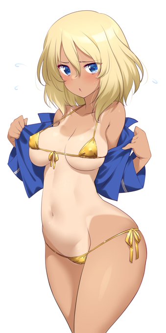 「キ、キミは本当に破廉恥だな////」ANDクンに日焼け跡を見たいと言われたOSDクン??? 