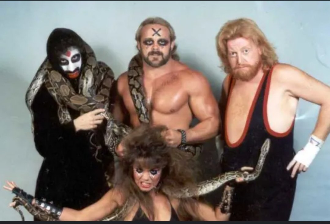 I believed Kevin Sullivan was the devil when i was a kid. Even after I was smart to the business, I thought that was real. I was still scared of him when I was in WCW. 😀. He was brilliant! I'm so grateful to have known &amp; worked with Kevin when i was in nWo. He will be missed. 💔