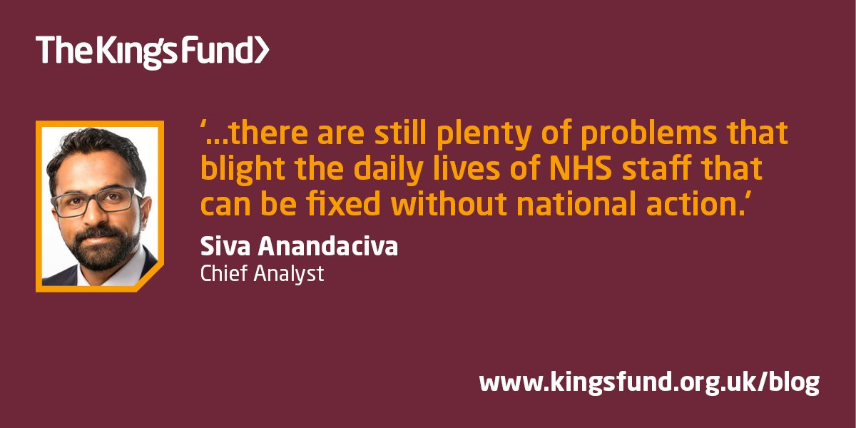 The King's Fund (@thekingsfund) on Twitter photo There are things employers could be doing now to improve staff wellbeing, alongside the longer-term and broader solutions national workforce planners are pursuing says <a href="/SivaAnandaciva/">Siva Anandaciva</a> in his latest blog: kingsfund.org.uk/insight-and-an⦠There are things employers could be doing now to improve staff wellbeing, alongside the longer-term and broader solutions national workforce planners are pursuing says <a href="/SivaAnandaciva/">Siva Anandaciva</a> in his latest blog: kingsfund.org.uk/insight-and-anā¦