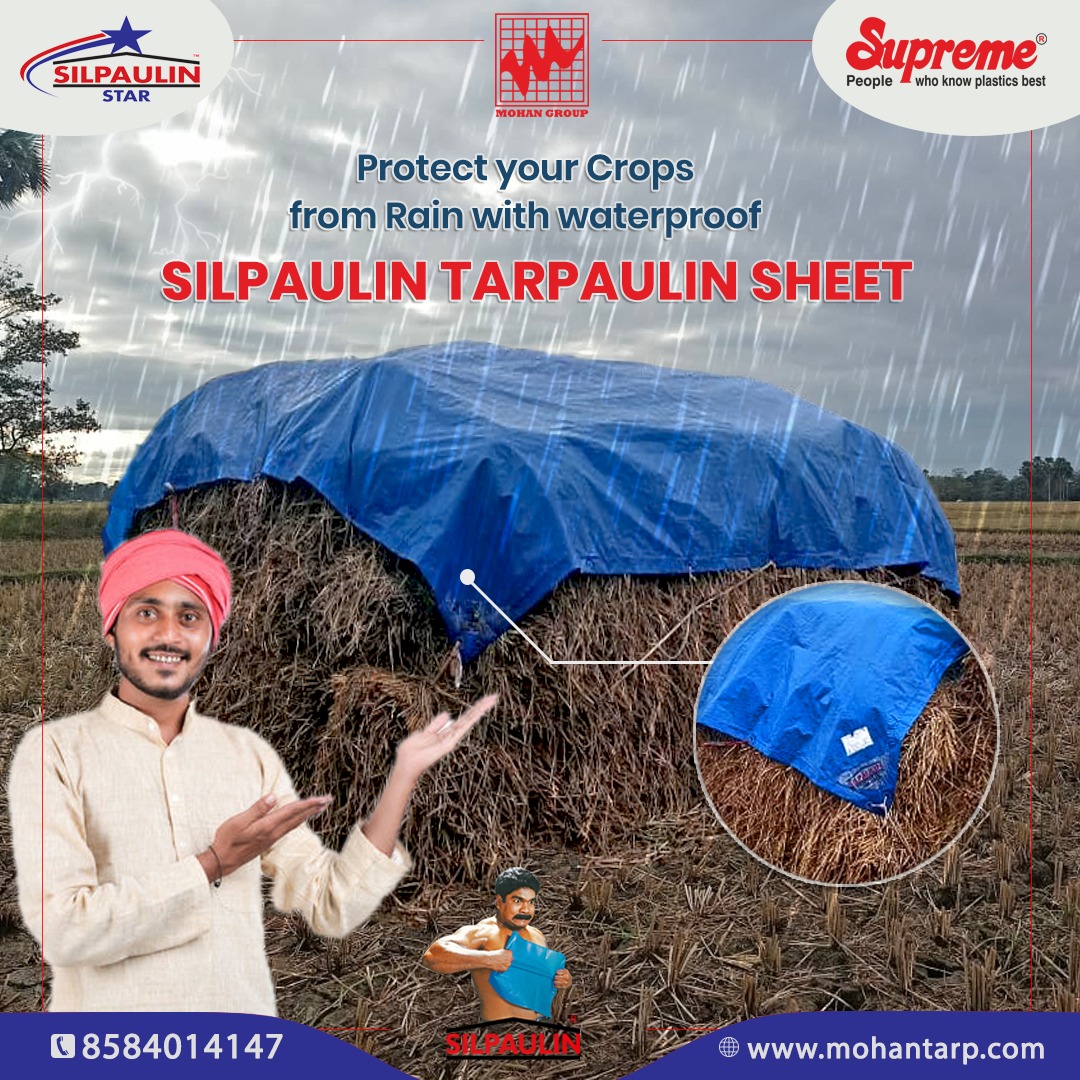 Silpaulin tarpaulin sheets protects your crops from rain!
#silpaulincover #silpaulin #silpaulinstar #tarpaulin #tarpaulinsheet
#waterproof