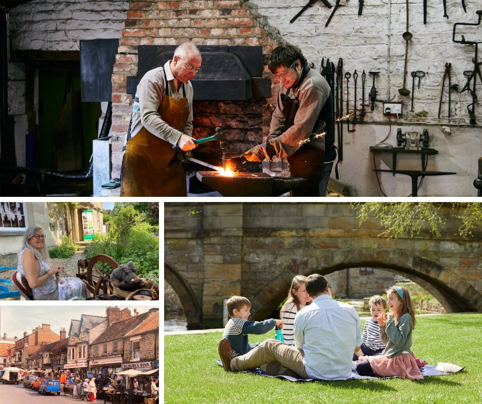 ⭐️Heritage Craft Day⭐️Live Craft Demonstrations!⭐️
Monday 12 August 10-3pm

🌟 Blacksmithing
🌟Printing Press
🌟 Spinning
🌟Willow Weaving
🌟Knitting
🌟Memory Boxes and more

Dogs Welcome! Pay once and visit free for a year!