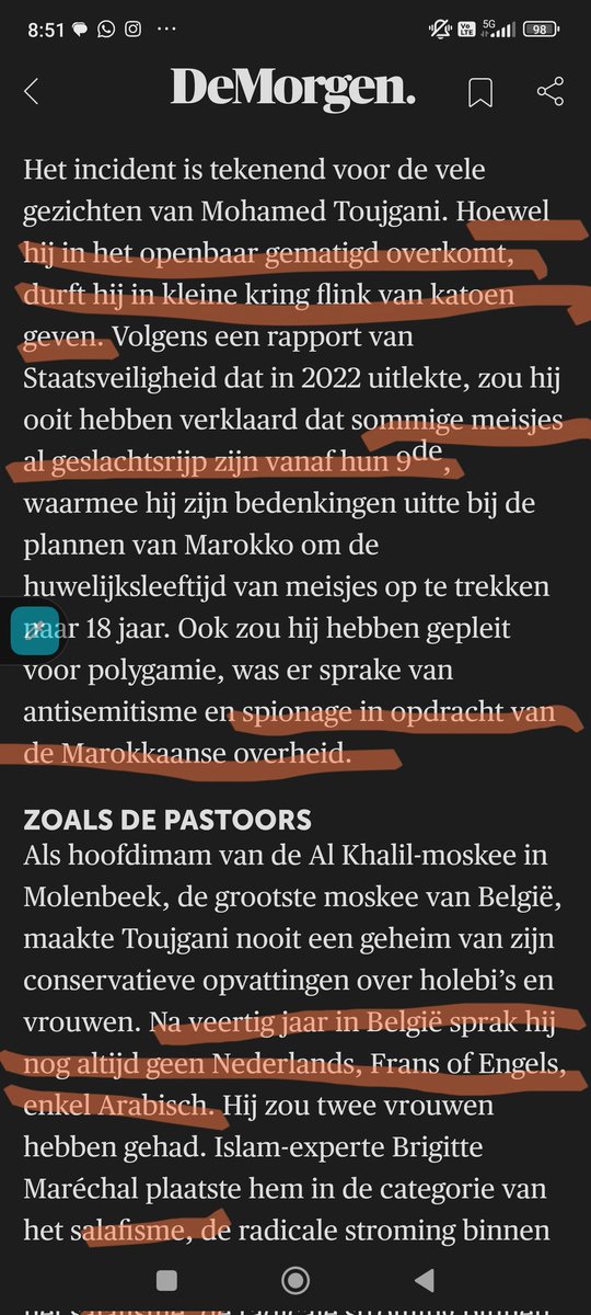 puregalloise's tweet photo. @MarkusFobelets @Bart03700632 Dus, fundamentalisten op systematische manier uitwijzen.

Als ge bvb na 40 jaar nogalt geen nederlands kunt hoort ge hier niet thuis! Zeker niet met een voorbeeldfunctie!

Ook is extreme islam een verarming van cultuur zoals je op onderstaande beelden ziet! https://t.co/GxMA3orGfD