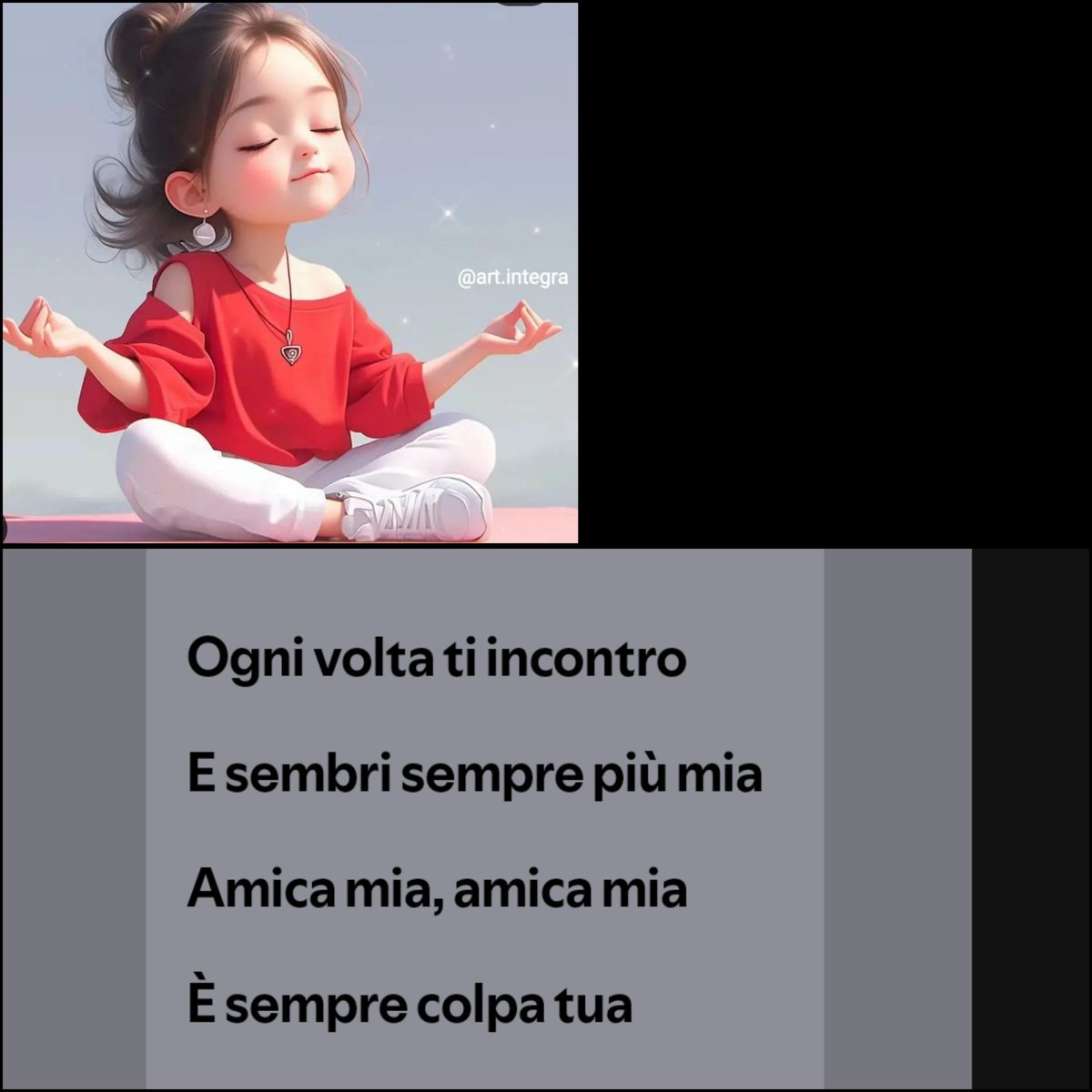 tiziana_terra's tweet photo. ...non ti sei fatta vedere quasi mi sei mancata dimmi dov'eri...#amicamia https://t.co/me7J58AScF