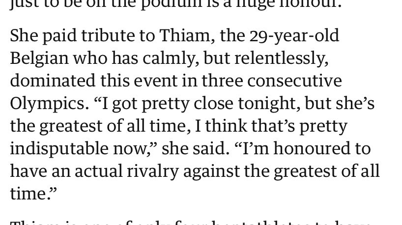 Le merveilleux hommage de Katarina Johnson-Thompson à ⁦<a href="/thiam_nafi/">Nafi Thiam</a>⁩