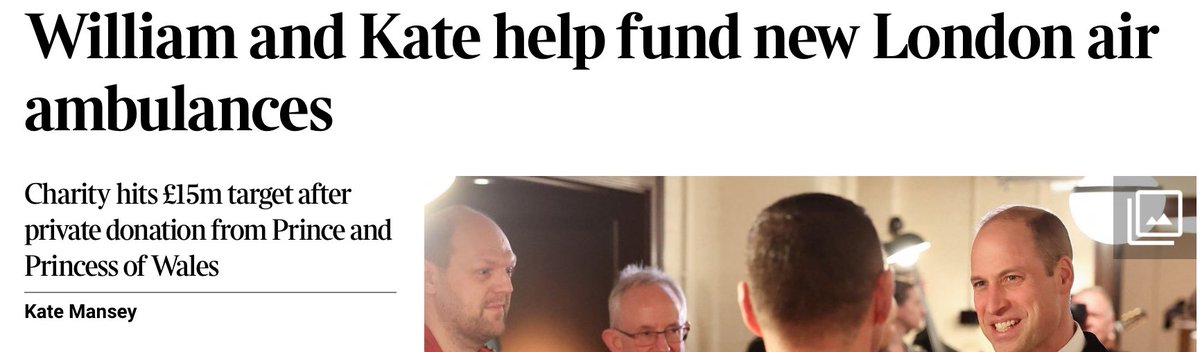 Funny old world: Two new air ambulance helicopters are paid for by charities and Prince and Princess are praised for giving money to help reach the target. But two new royal helicopters to fly them and others around are paid for from public money bit.ly/4dEzsxo