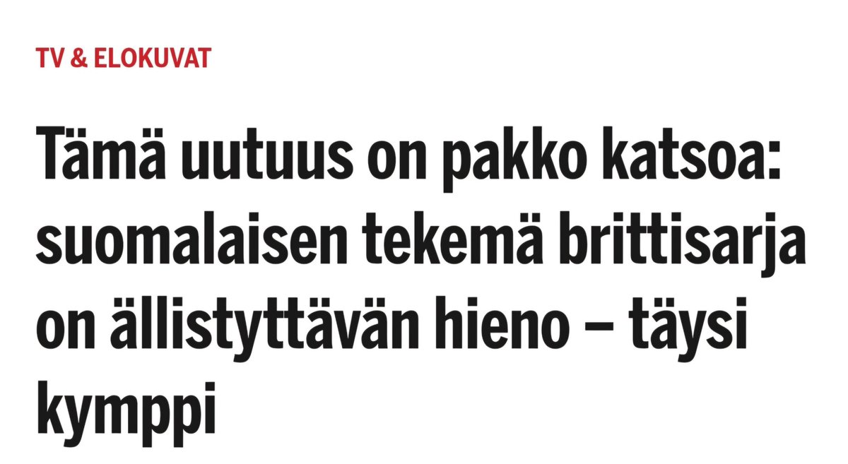 Sanoman kriitikot (HS &amp; IS) ovat totaalisen yksimielisiä siitä, että brittisarja Jack &amp; Alice on "täysi".