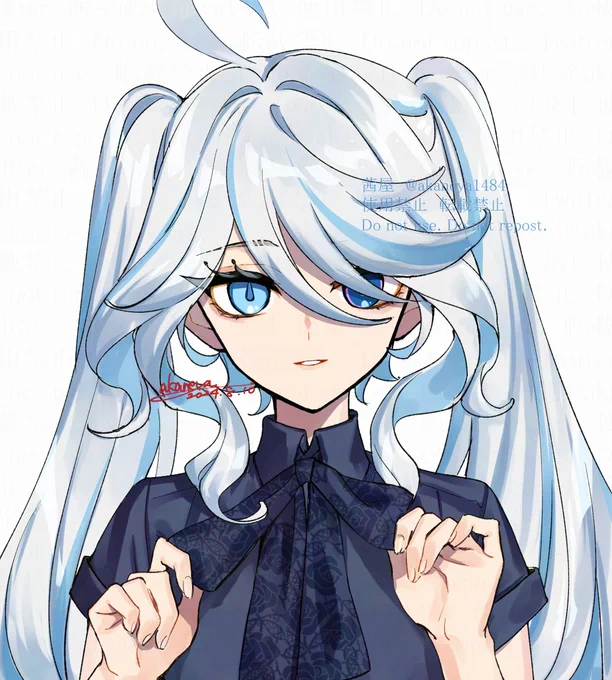ツインテールにしてみよう 