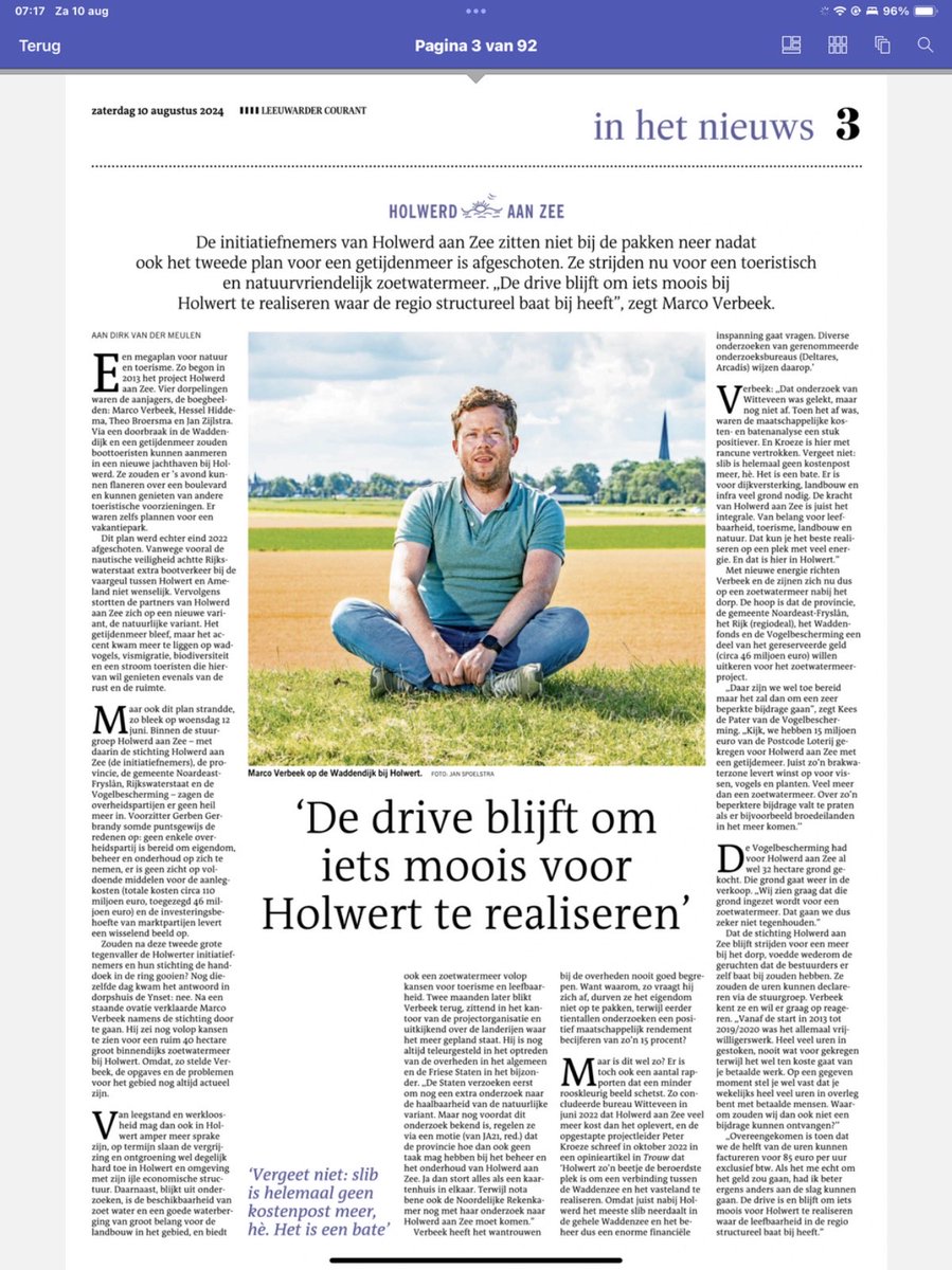Holwert; de drive blijft 💪🏾