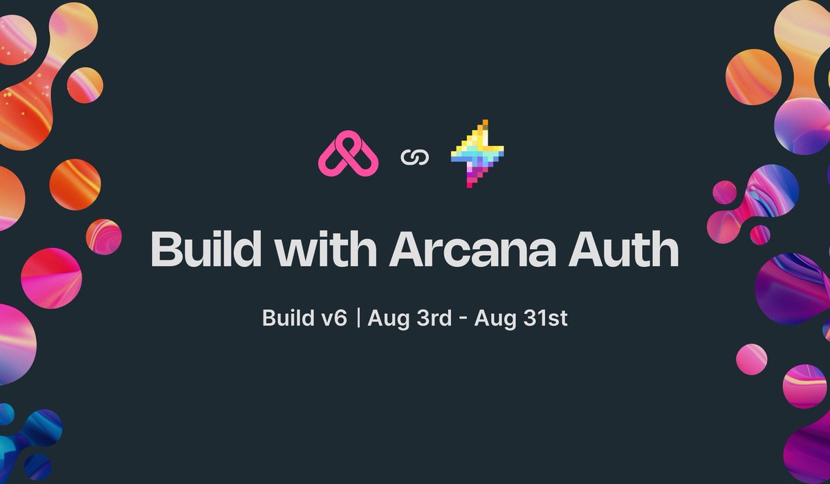 AnasteciaFranc2's tweet photo. Version 6 of @withBackdrop's Build Program is live until August 31! 🚀

Jumpstart your project by integrating the #Auth SDK to simplify user onboarding for your dApp and compete for a chance to win $2K in rewards. 💰 #Arcana 

🔗 Apply now: https://t.co/5eLfwARB1V… https://t.co/0afMSNFRPp