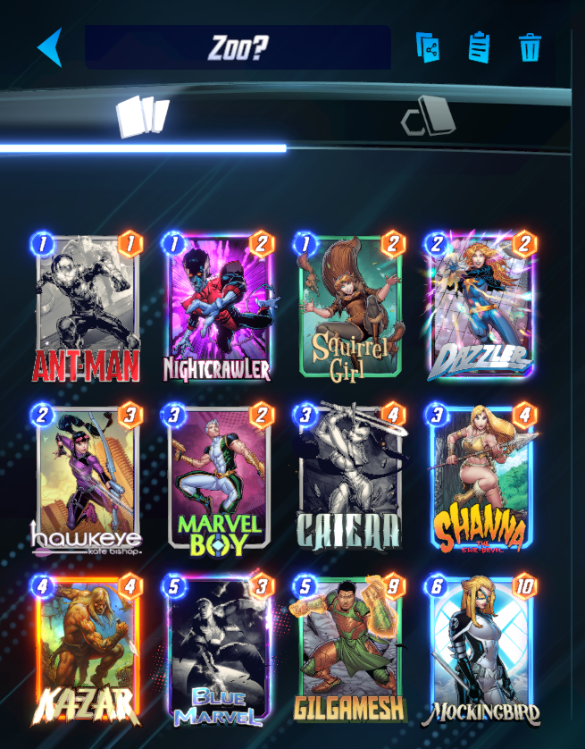 _NaranjoC's tweet photo. Hiting Infinite for 15th time, only using 2 Decks:

Zoo: 73-93
Arishem: 93-100

@MARVELSNAP 
@SnapDecks 
@MarvelSnapZone 
@MarvelSnapDecks https://t.co/LLDUBlexaz