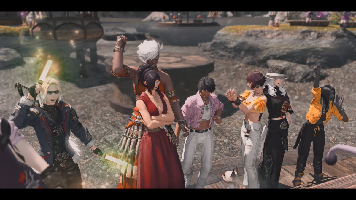 I had a lot of fun tonight! First festival I went to in FFXIV Thank you #Mogstock2024 ❤️