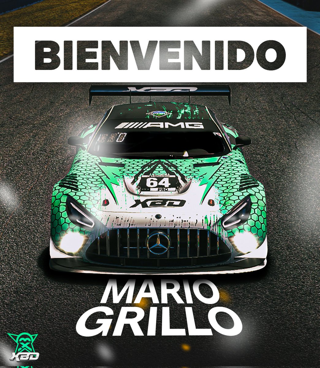 XBD RACING MOTORSPORT (@xbdracing) on Twitter photo 🗞️ Fichajes 🗞️
Comenzamos el fin de semana anunciando una nueva incorporación al equipo, desde Sevilla llega <a href="/M_Griyo/">mario grillo</a> con muchas ganas de seguir aprendiendo.
¡Bienvenido Mario!
🫶💚🤙
#GreenPower #GoXBD 🗞️ Fichajes 🗞️
Comenzamos el fin de semana anunciando una nueva incorporación al equipo, desde Sevilla llega <a href="/M_Griyo/">mario grillo</a> con muchas ganas de seguir aprendiendo.
¡Bienvenido Mario!
🫶💚🤙
#GreenPower #GoXBD