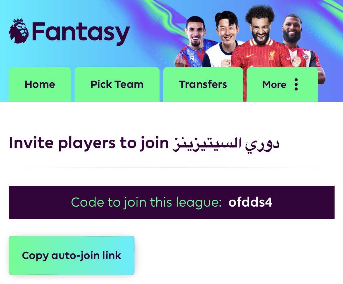 Ziyad Al-Qarni (@z_qarni) on Twitter photo دوري الفانتزي دوري السيتيزينز عاد إليكم بموسم جديد للمشاركة تابعوا <a href="/gondo_8/">ماجد #قوندو</a> و ريتويت للتّغريدة 🩵🩵
الجوائز :
التّرتيب الأوّل : 500 ريال
التّرتيب الثّاني : 300 ريال
التّرتيب الثّالث : 200 ريال
رابط الدّوري و الكود : ofdds4
fantasy.premierleague.com/leagues/auto-j… دوري الفانتزي دوري السيتيزينز عاد إليكم بموسم جديد للمشاركة تابعوا <a href="/gondo_8/">ماجد #قوندو</a> و ريتويت للتّغريدة 🩵🩵
الجوائز :
التّرتيب الأوّل : 500 ريال
التّرتيب الثّاني : 300 ريال
التّرتيب الثّالث : 200 ريال
رابط الدّوري و الكود : ofdds4
fantasy.premierleague.com/leagues/auto-j…