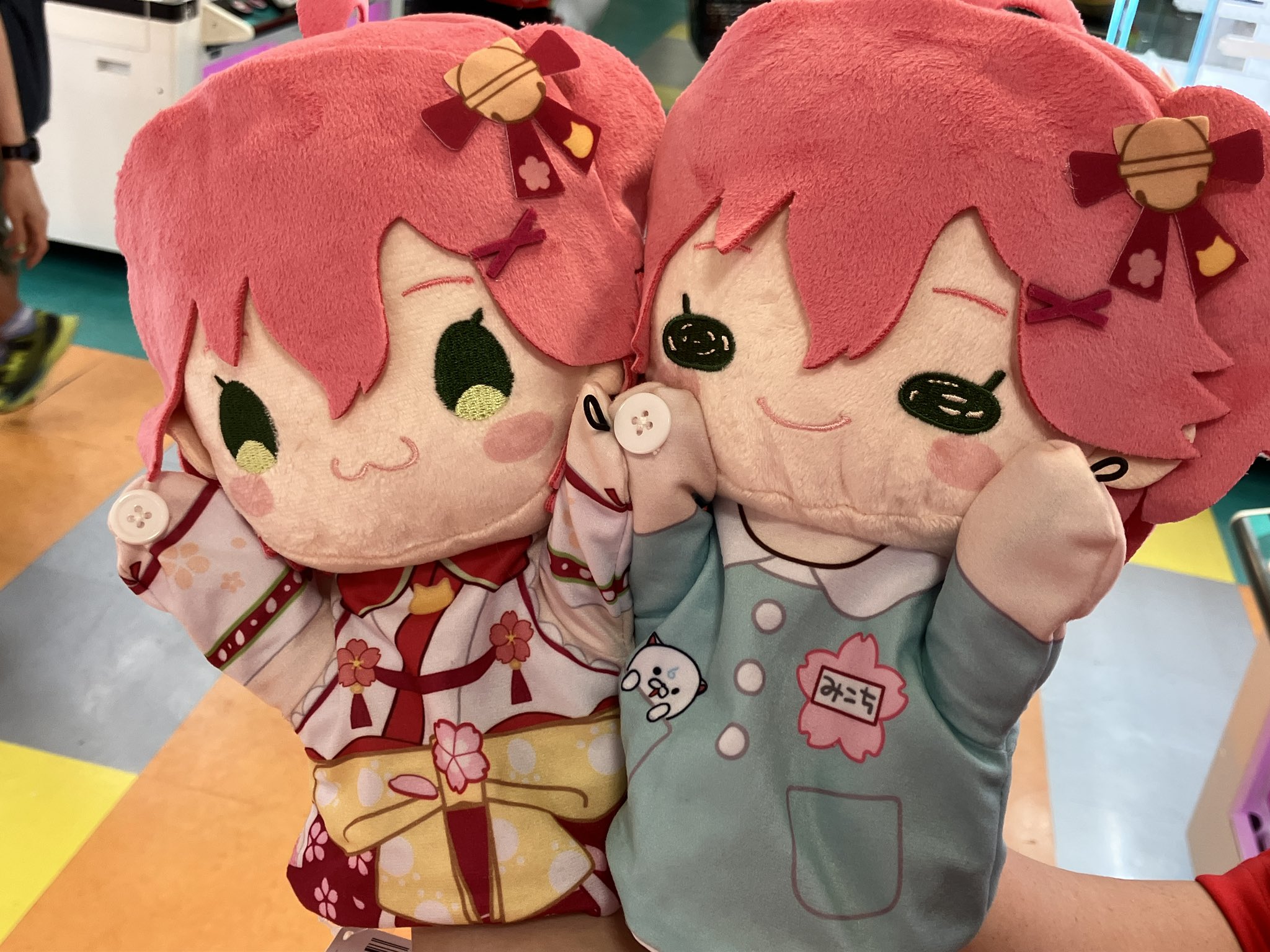 ホロライブパペットぬいぐるみさくらみこ