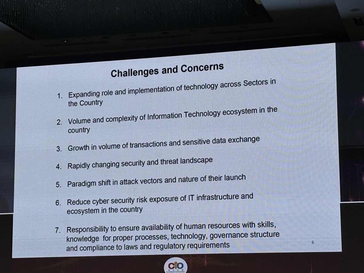 In near future role of #CIO #CTO and %CEO will merge as CEO without in depth knowledge of #Technology can’t run the #Business #CIO Security Saga 2024 ⁦@CIOKlub1⁩