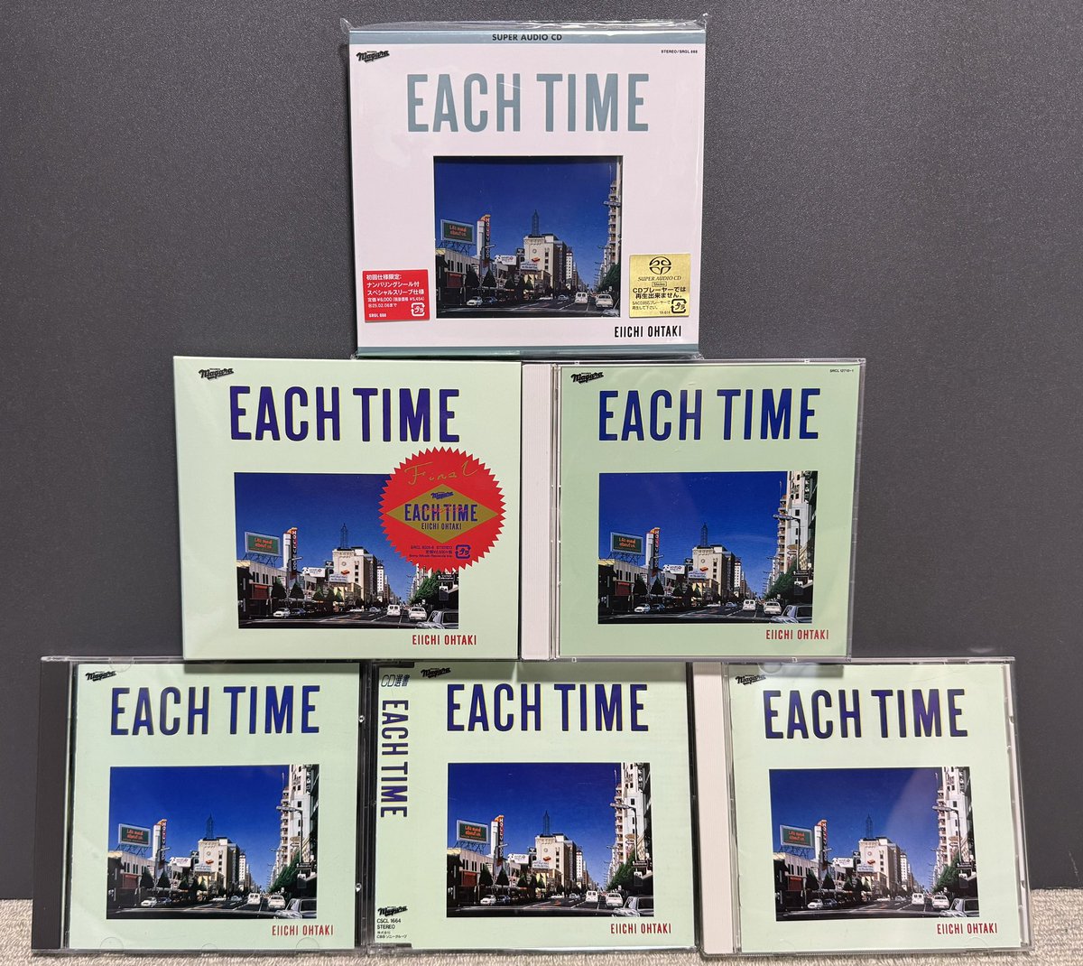 CD 大滝詠一 EACH TIME 40th Anniversary Edition (SACD) SRGL888 SONY MUSIC LABELS 未開封 /00110 Amazon.co.jp: EACH TIME 40th Anniversary Edition (SACD