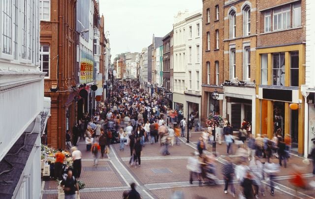 <a href="/BrentToderian/">Brent Toderian</a> Grafton Street in Dublin was a traffic-clogged mess until it was pedestrianised in 1982. People then also said pedestrianisarion would kill business, but it is now Dublin’s premier shopping street. Absolutely no one wants to change it back…