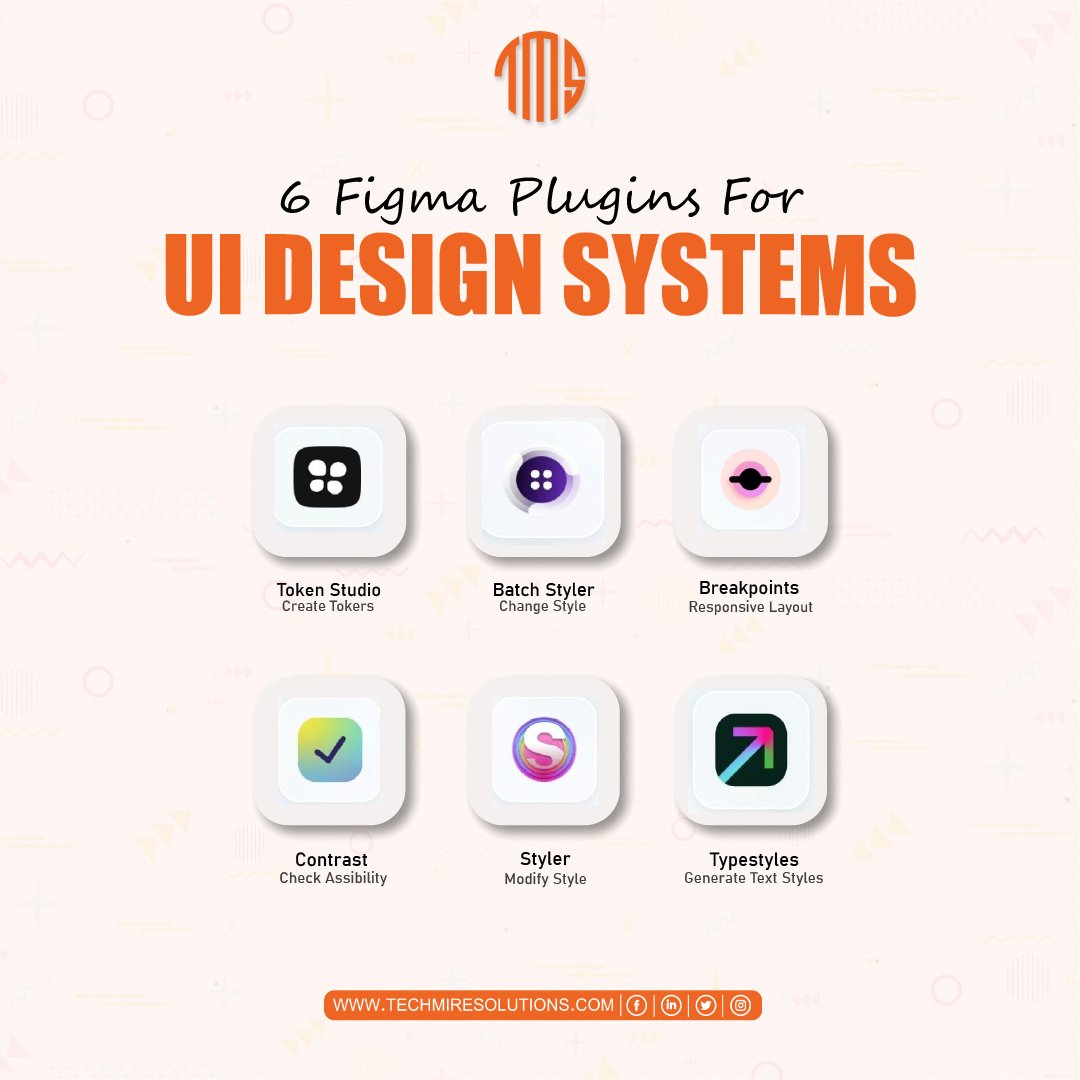 techmire22963's tweet photo. "Unlock your design superpowers with Figma plugins! 🚀 From wireframes to final touches, these tools make creativity effortless. What’s your go-to plugin?

#DesignBoost #FigmaTips #CreativeWorkflow #PluginMagic #UXUI #DesignTools #Figma #FigmaDesign #FigmaCommunity #FigmaPlugins https://t.co/60Hk22Ien4
