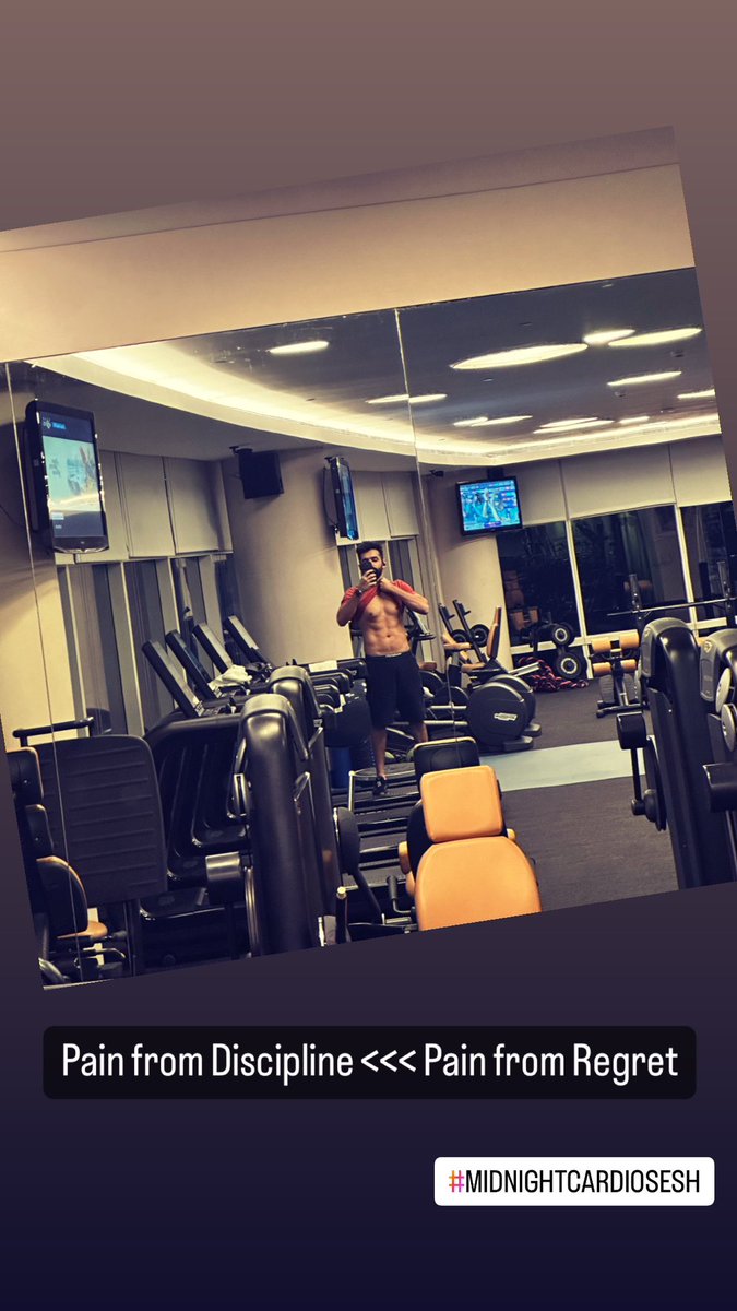 Disappear - Reappear 

Gym &amp; Steam sessions for #DoubleiSmart 

Go Natural, Eat Clean &amp; Don’t forget to push your trainer! ;) 

#RAPO