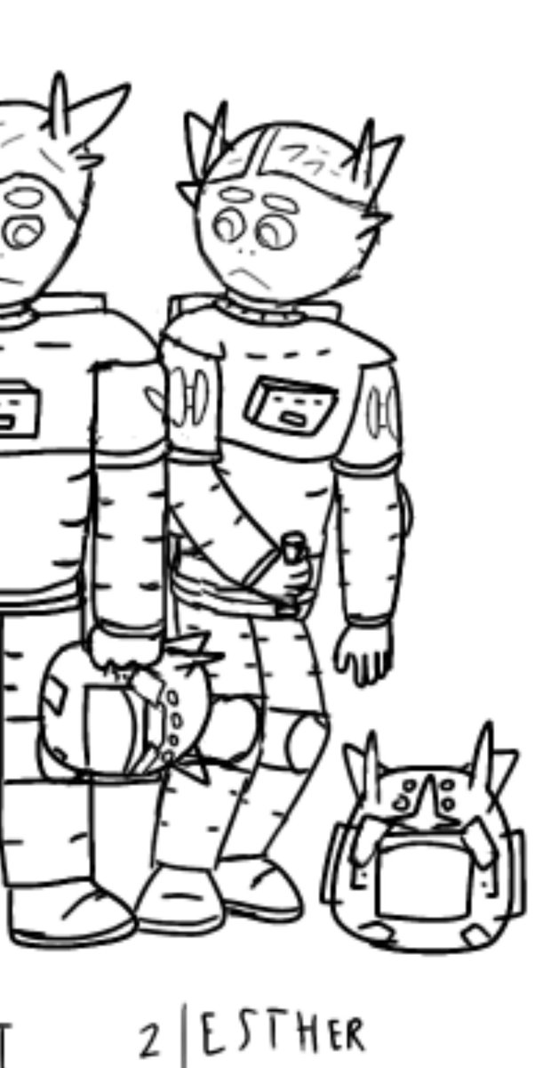 lab770's tweet image. Esther canonically had this with her during the entirety of Decay Mission Group-1. Along with a groan tube a few other trinkets.