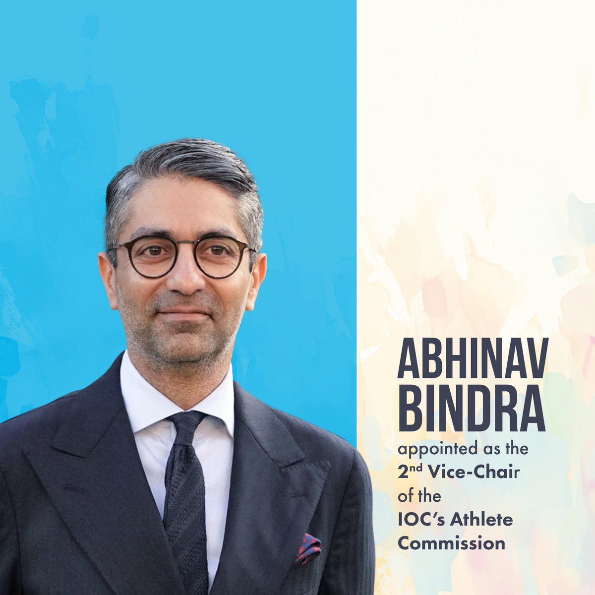 We’re excited to share that our founder, <a href="/Abhinav_Bindra/">Abhinav A. Bindra OLY</a>  has been appointed as the 2nd Vice-Chair of the International Olympic Committee’s (IOC) Athlete Commission!

#Athlete365 #Paris2024     #Olympic2024  #OlympicOrder #AbhinavBindra