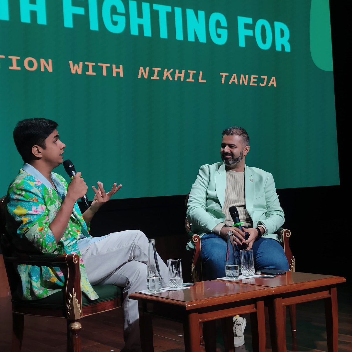 tanejamainhoon's tweet photo. Well that was amazing!! Got to hang with the incredible Vinay Shukla on stage to talk truth, ethics, youth and truth ❤️
#YuvaaConclave https://t.co/LBtmYkeFO4