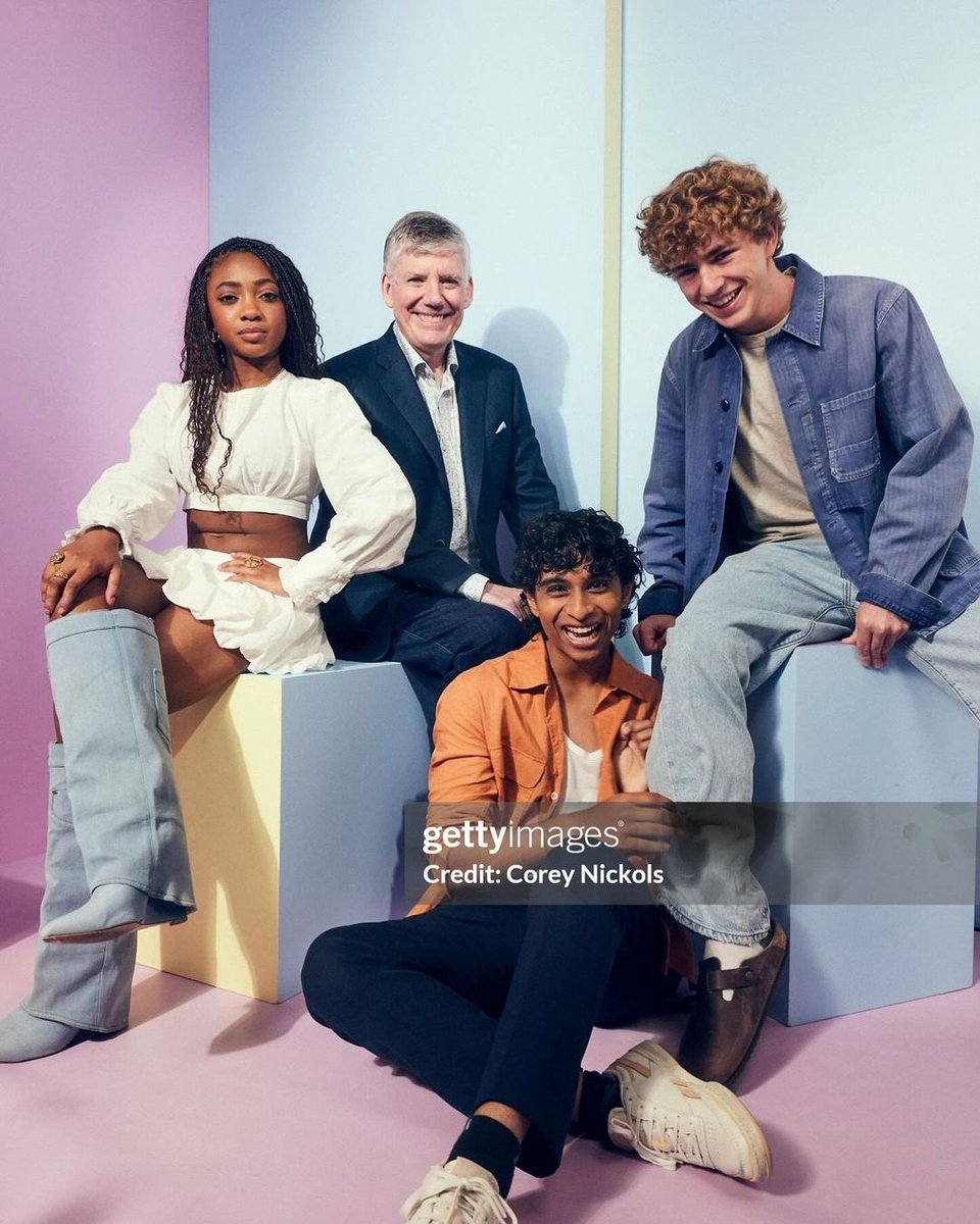 forannabeth's tweet photo. leah with walker, aryan and rick for #D23 🤍 (4/4) https://t.co/PAMJweMdTh