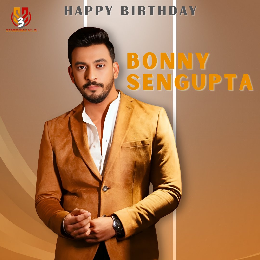 ss3entmt's tweet photo. Happy Birthday Bonny Sengupta
May this year bring you even more success and joy.
Best wishes from the SS3 Entertainment family!
#birthday #bestwishes #BonnySengupta #production #productionhouse #bengalifilm #entertainment #kolkata #WestBengal #ss3entertainment https://t.co/2sLZ6muvKZ