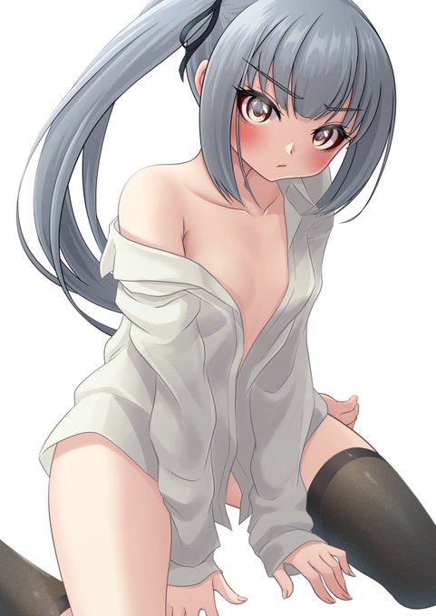 Yシャツ霞ちゃん
#艦これ #霞 