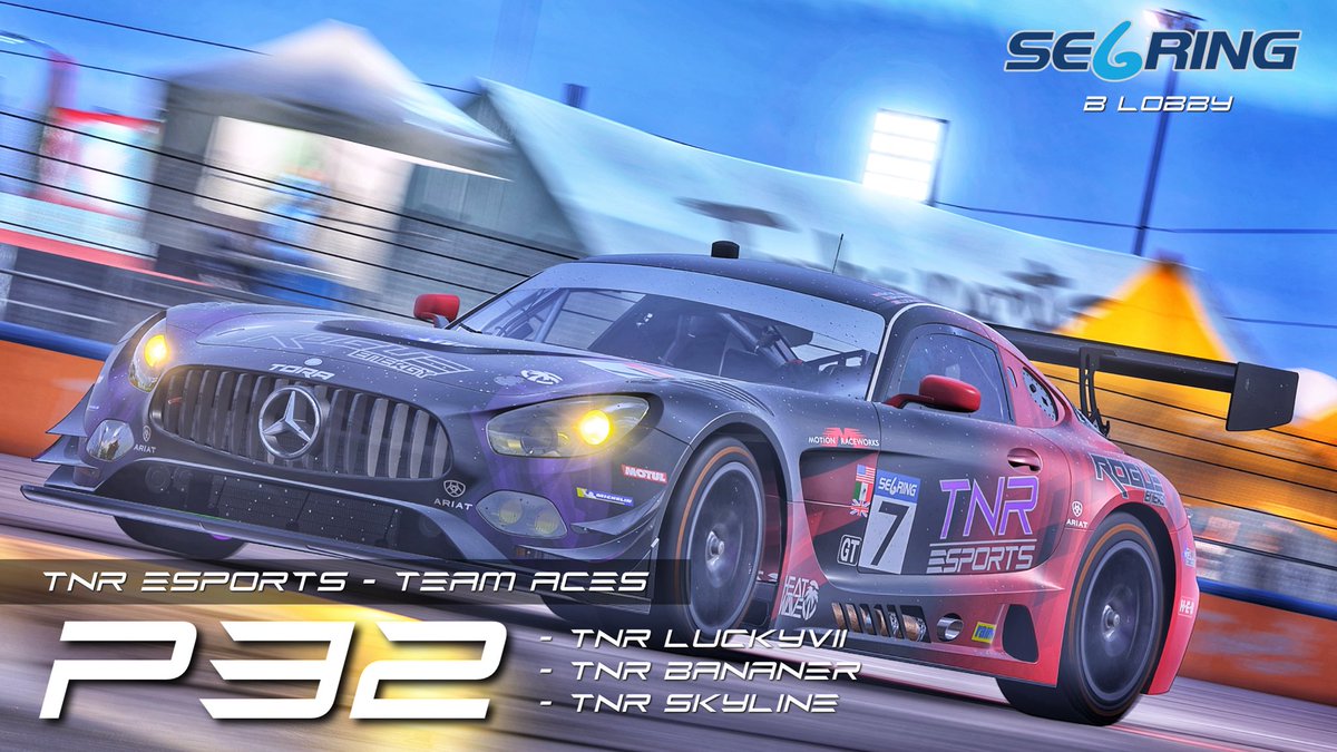 TopNotch_Esport's tweet photo. It’s finally race day! 🏁

@TheReal_TORA Sebring 6 Hours is here and it’s a doozy, 106 total teams entered into a stacked event! 

Let’s take a look at where our teams will roll off on the grid 🔥

Good luck to the TNR teams and all other competitors 🙌 https://t.co/rrqqFrfCYy
