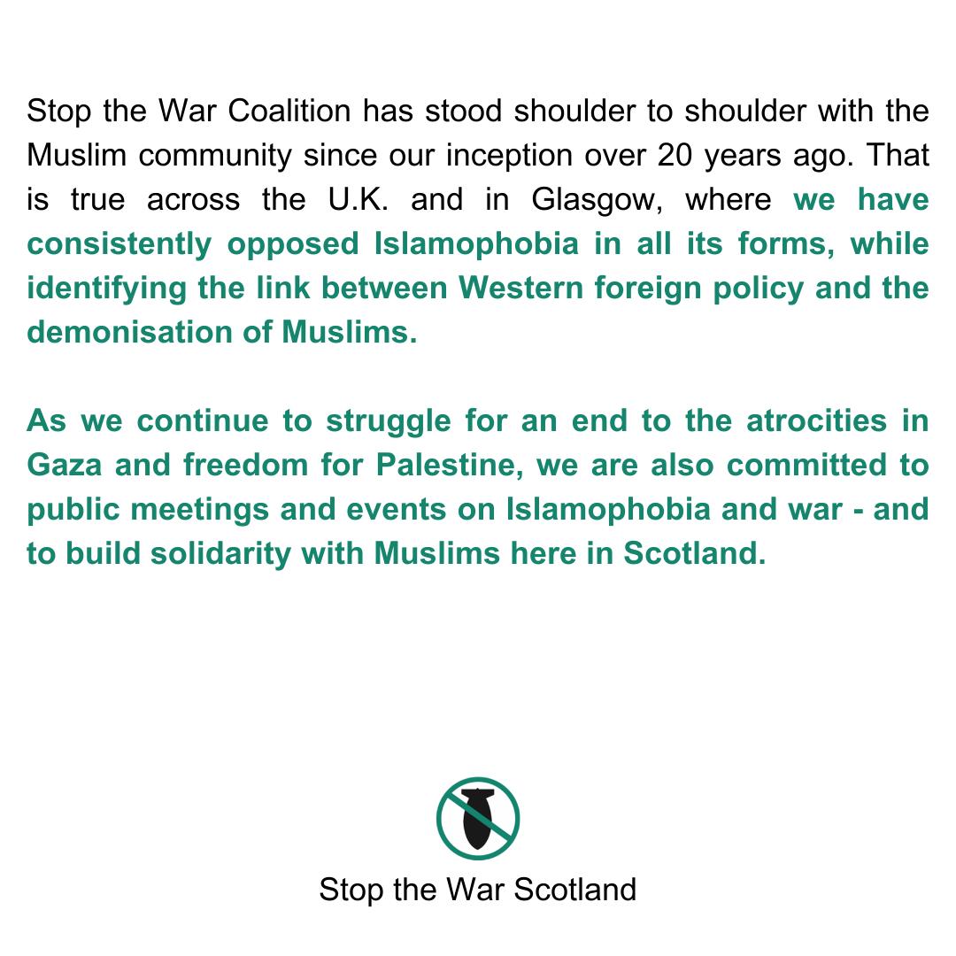 stwscotland's tweet photo. STW Scotland statement on Islamophobia, the Far-Right and Fascism https://t.co/N1oVrD7IvA