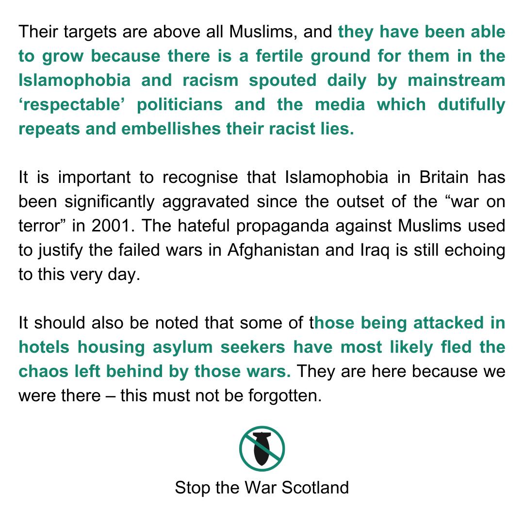 stwscotland's tweet photo. STW Scotland statement on Islamophobia, the Far-Right and Fascism https://t.co/N1oVrD7IvA