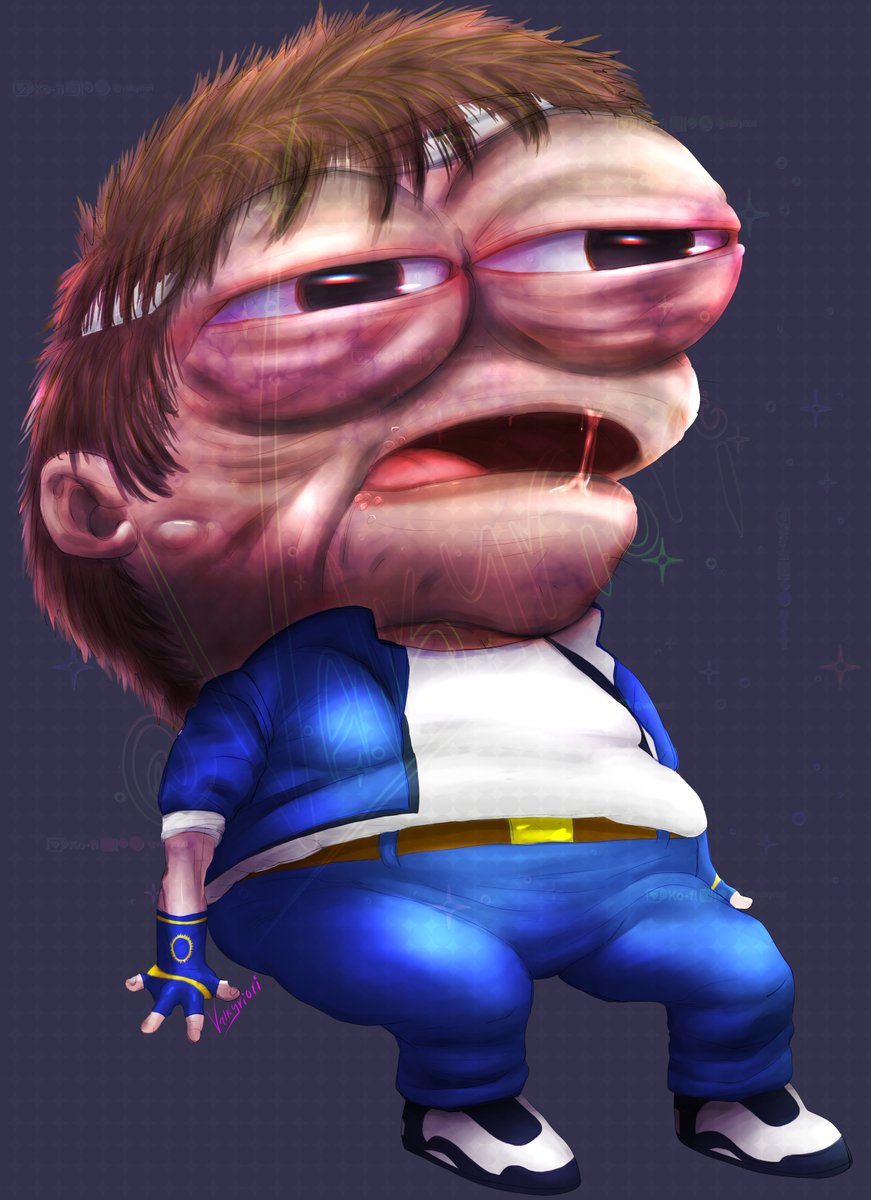 ❤️‍🩹❤️‍🩹❤️‍🩹
#KOF #SNK #ShingoYabuki #矢吹真吾 #SmilingFriendsfanart