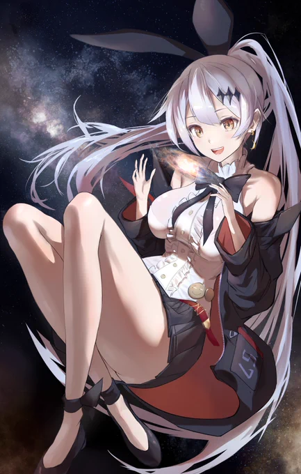 Five-seveN Commission done by #girlsfrontline #少女前線 #巨大娘 #giantess #소녀전선 #ドルフロ 