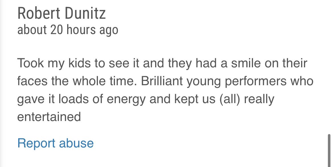 ETC_Fringe's tweet photo. Some lovely reviews we’ve been getting from audiences! 

Today is your last day to catch Hamlet Hears a Who (12.10) and The Picture of Dorian Gray (12.15) 🎭 https://t.co/cX6ft4fEhC
