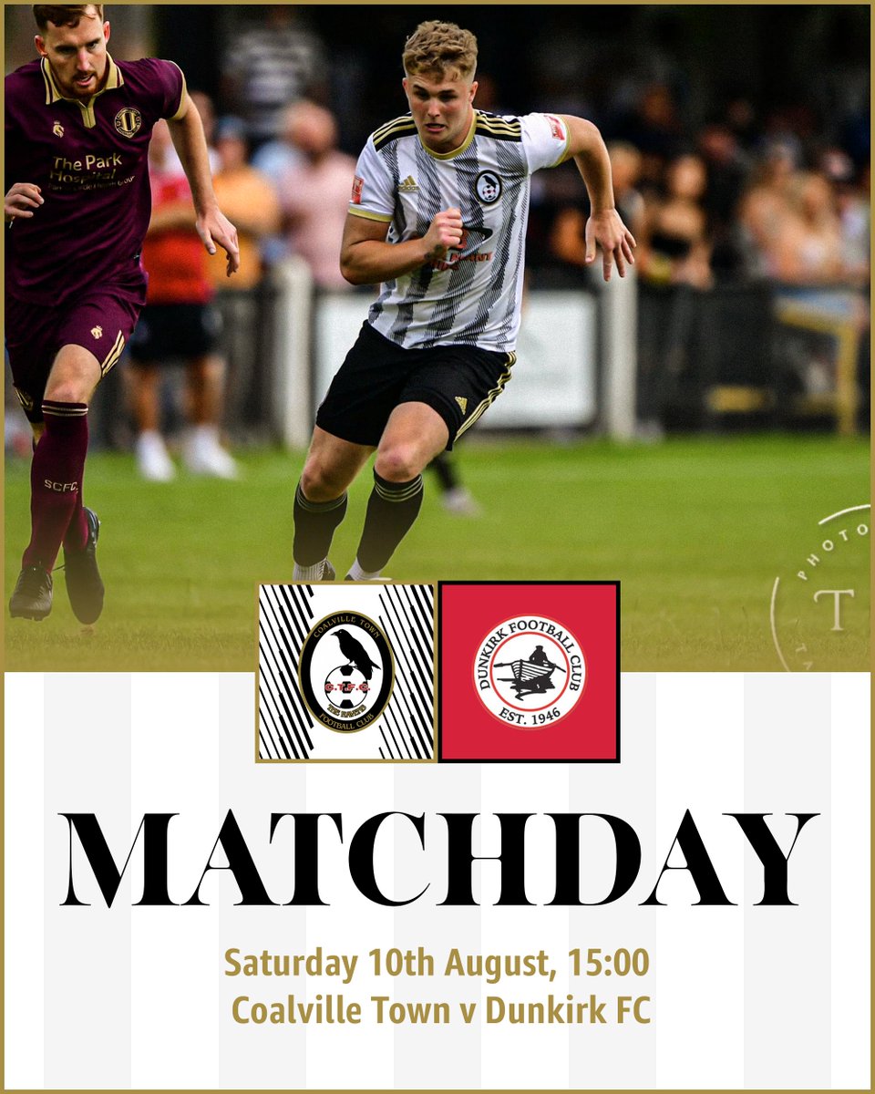 MATCHDAY 🤩

Come and join us down the Mander as we look to get our first points on the board against Dunkirk FC.