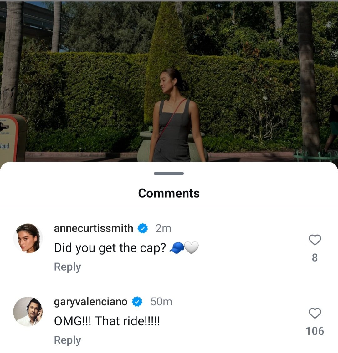 The comments from Ms. A. and Tito G.V. 😘

#BelleMariano